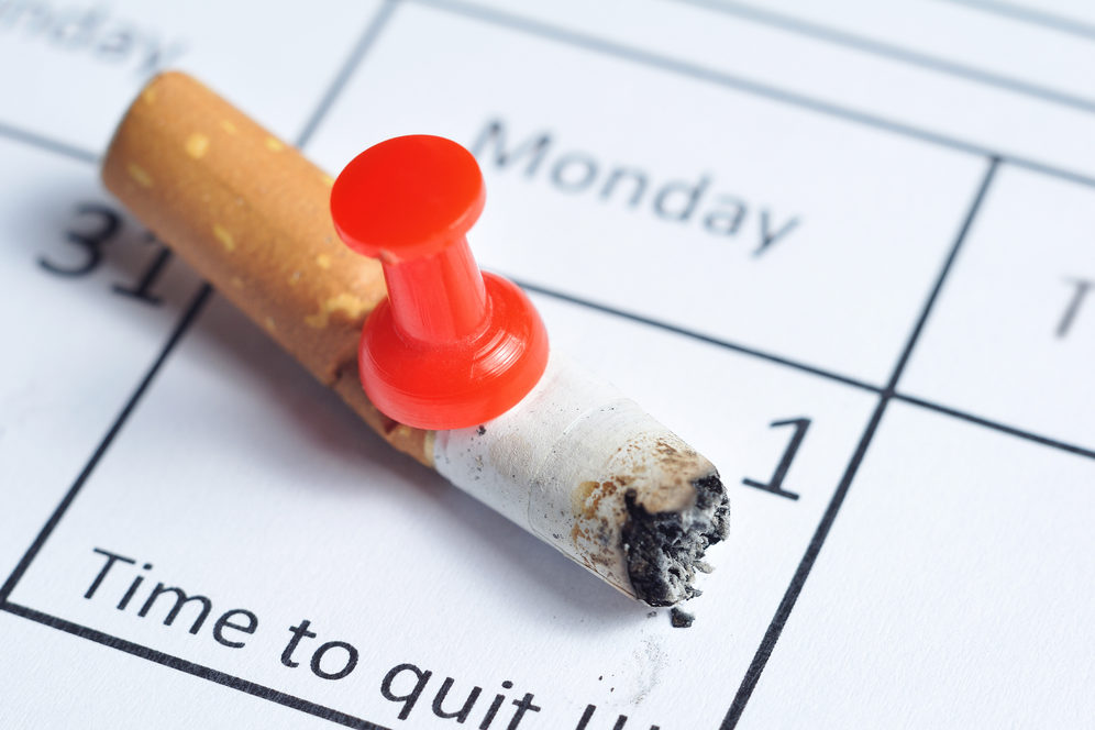 time to quit smoking