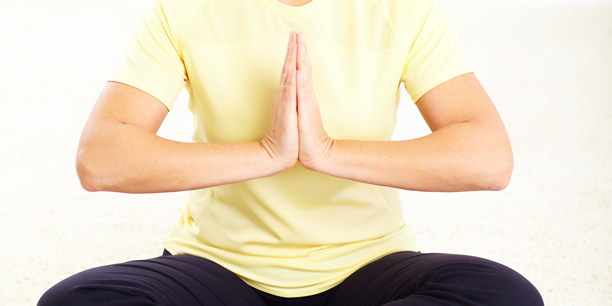 holiday relaxing yoga breathing