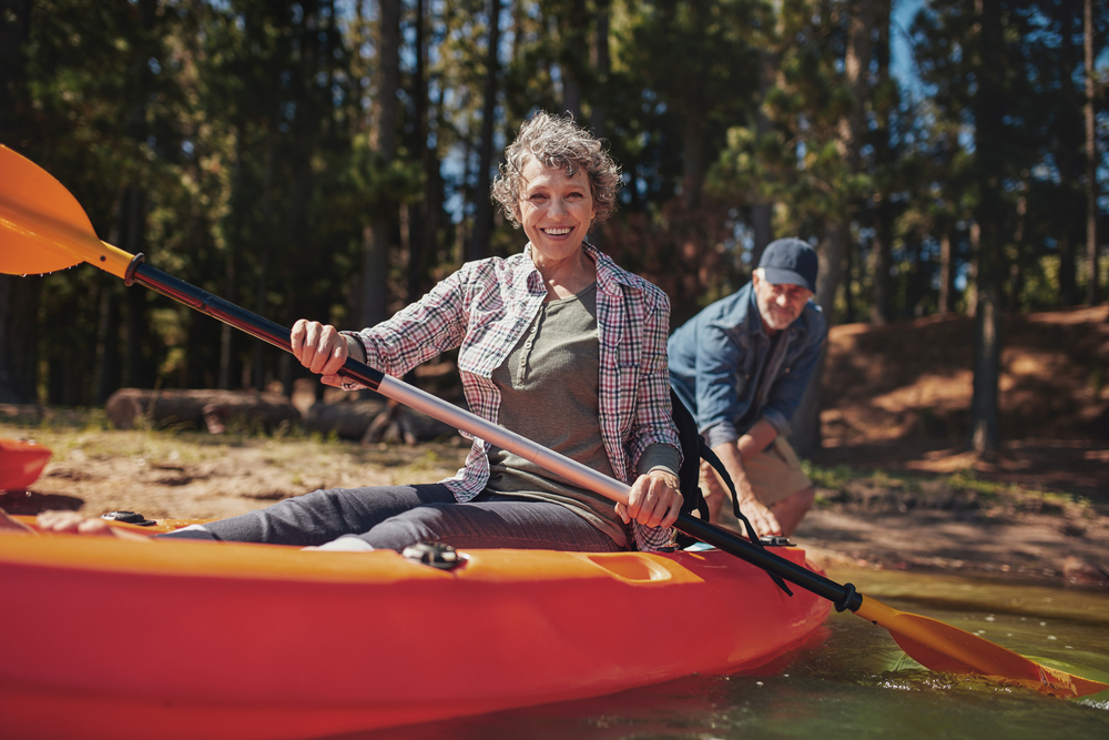Local Health Blog Photo - Couple Kayaking