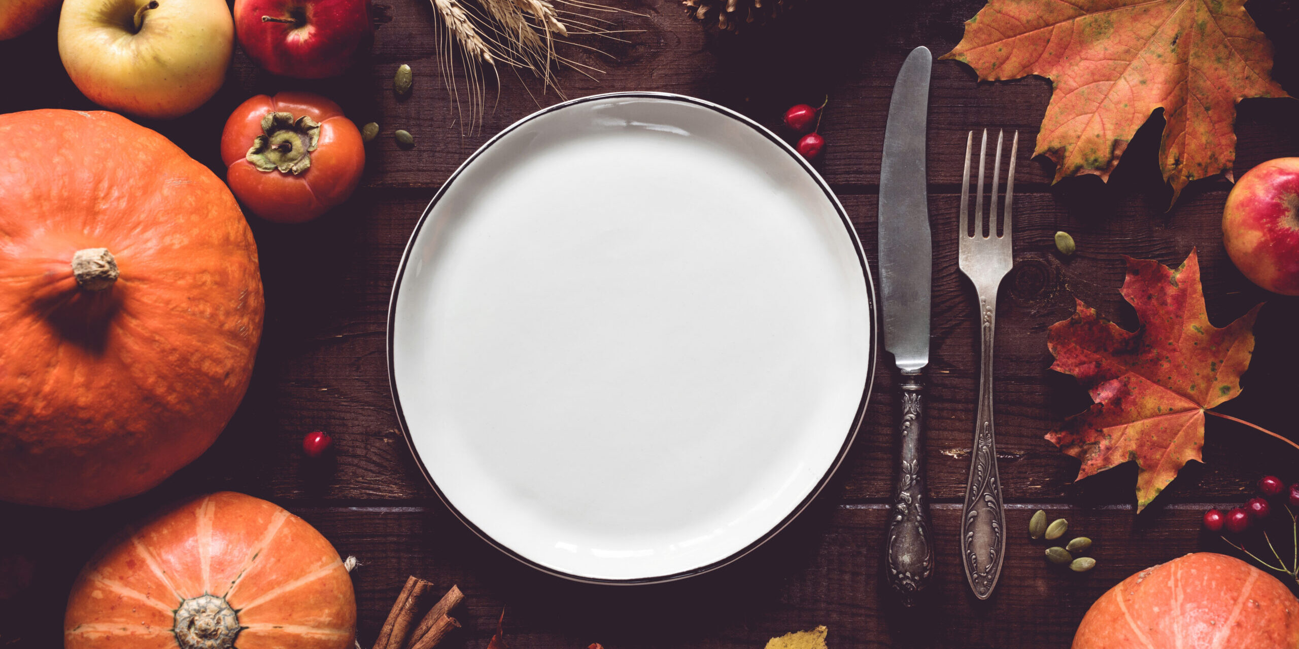Thanksgiving table setting