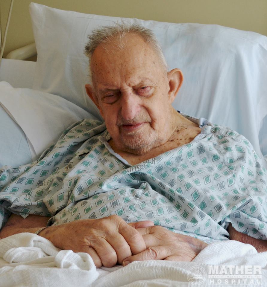 walter, patient, humans of mather hospital