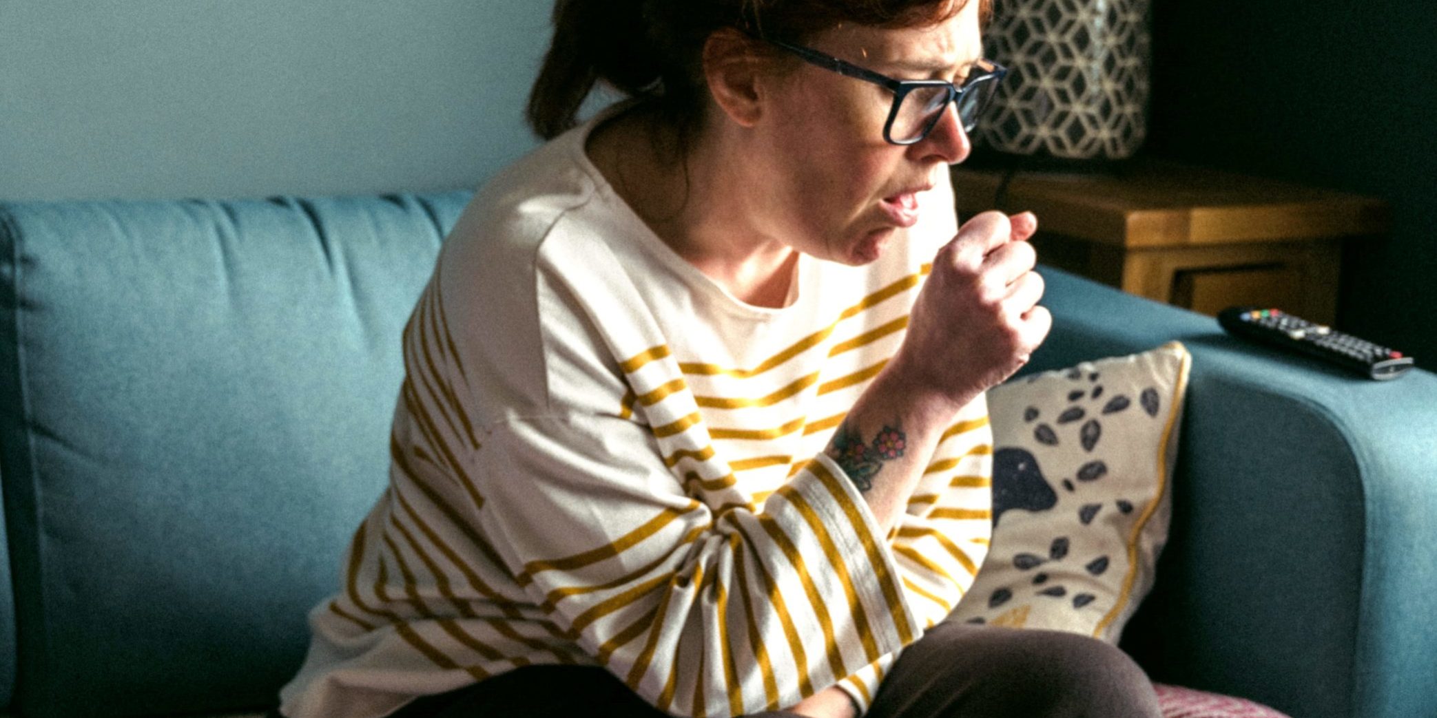 Don't cough into your hand