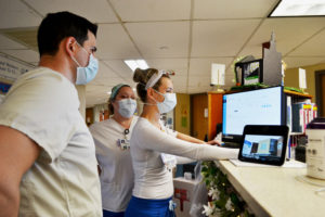 Nurses at Computer Station