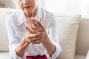 Hand pain, rheumatoid arthritis