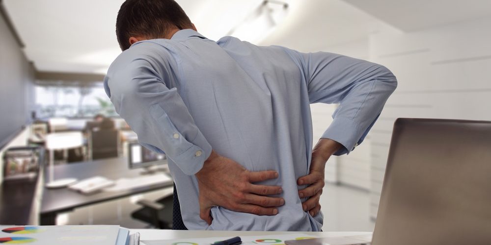 back pain at work