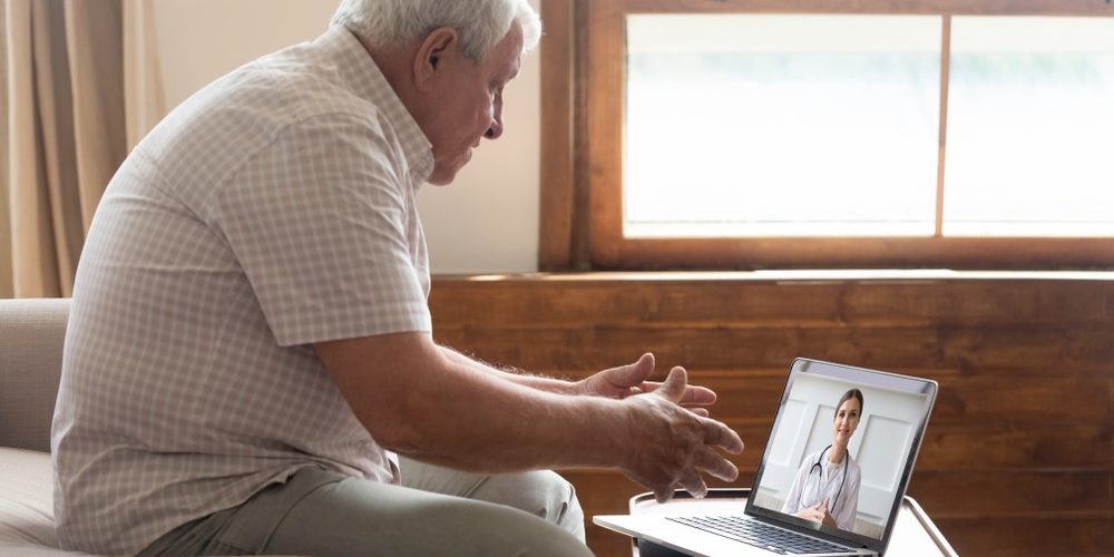 Telehealth doctor appointment