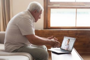 Telehealth doctor appointment