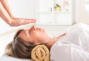 ReNew Program: Patient getting reiki 