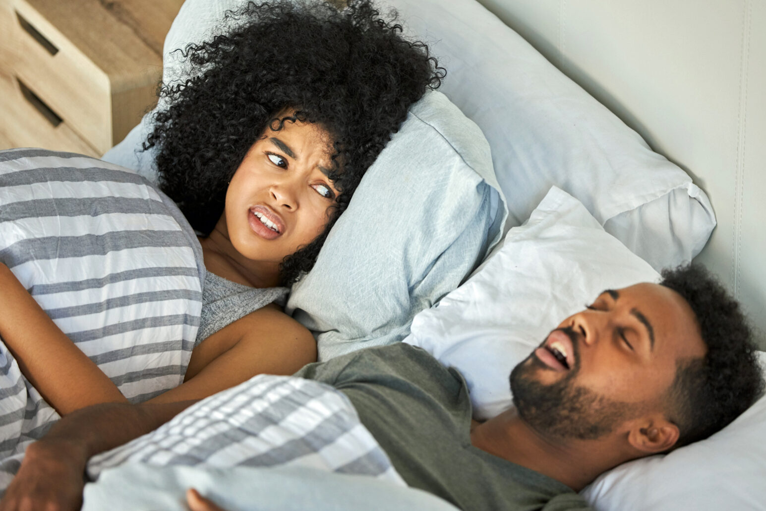 I just want the snoring to stop