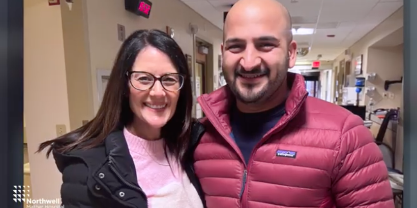 Nicole_celebrates_her_“aortaversary”_with_Mather_ED_-_Mather_Hospital-2